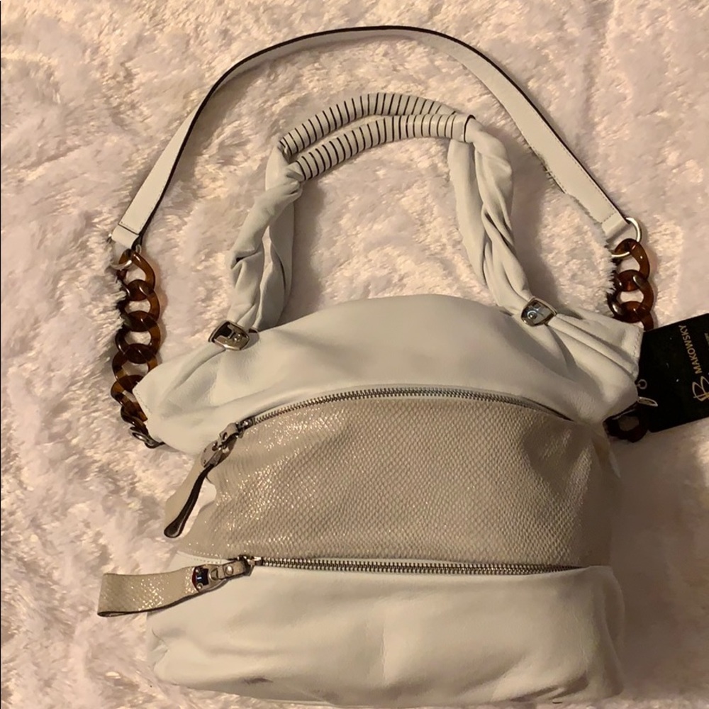NWT B Makowsky Farrah Tote